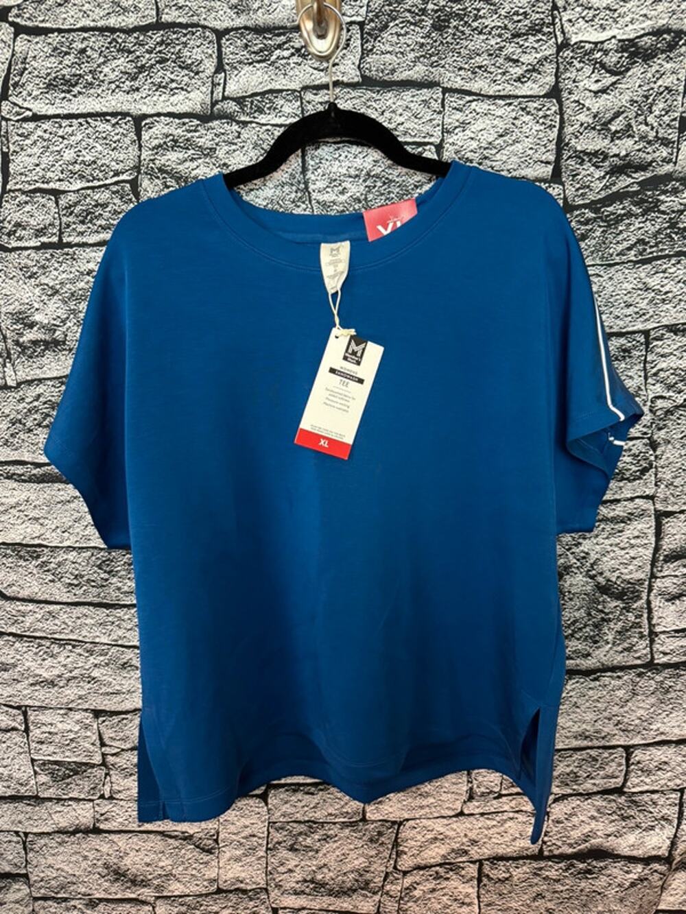 NWT Ladies Members Mark Sandwash Tee - XL